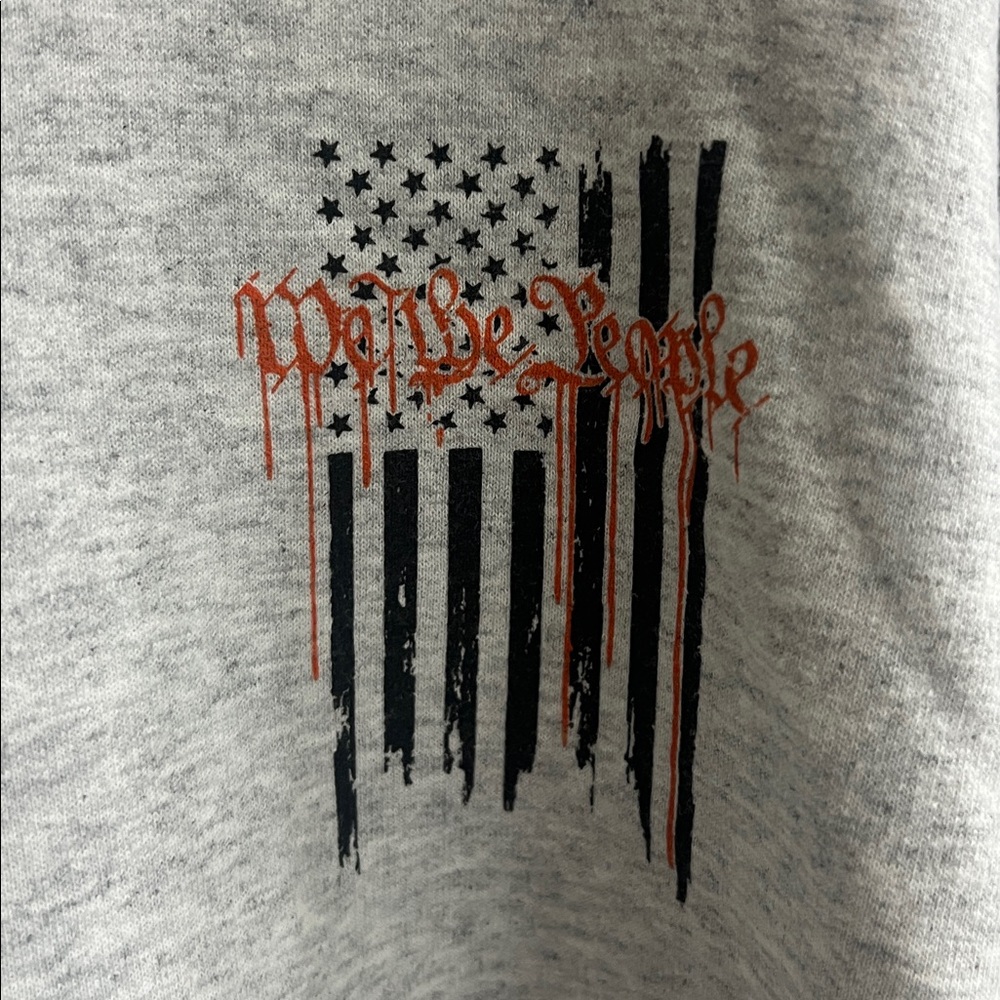 Howitzer Gray Hoodie with Graphic Design - Picture 2 of 5
